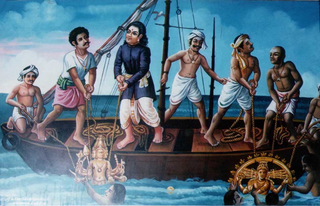 Vadamalaiappa Pillai recovers the original icon