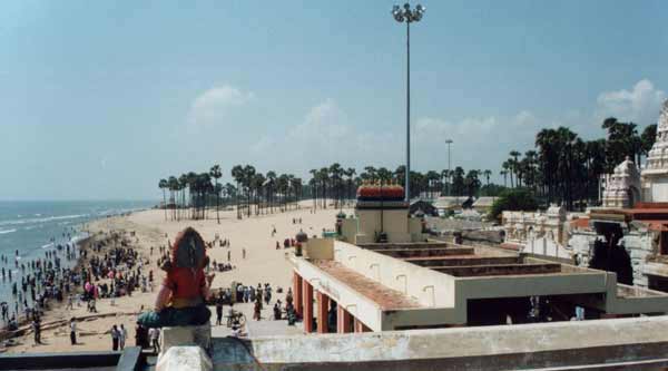 Seafront view from Temple roof